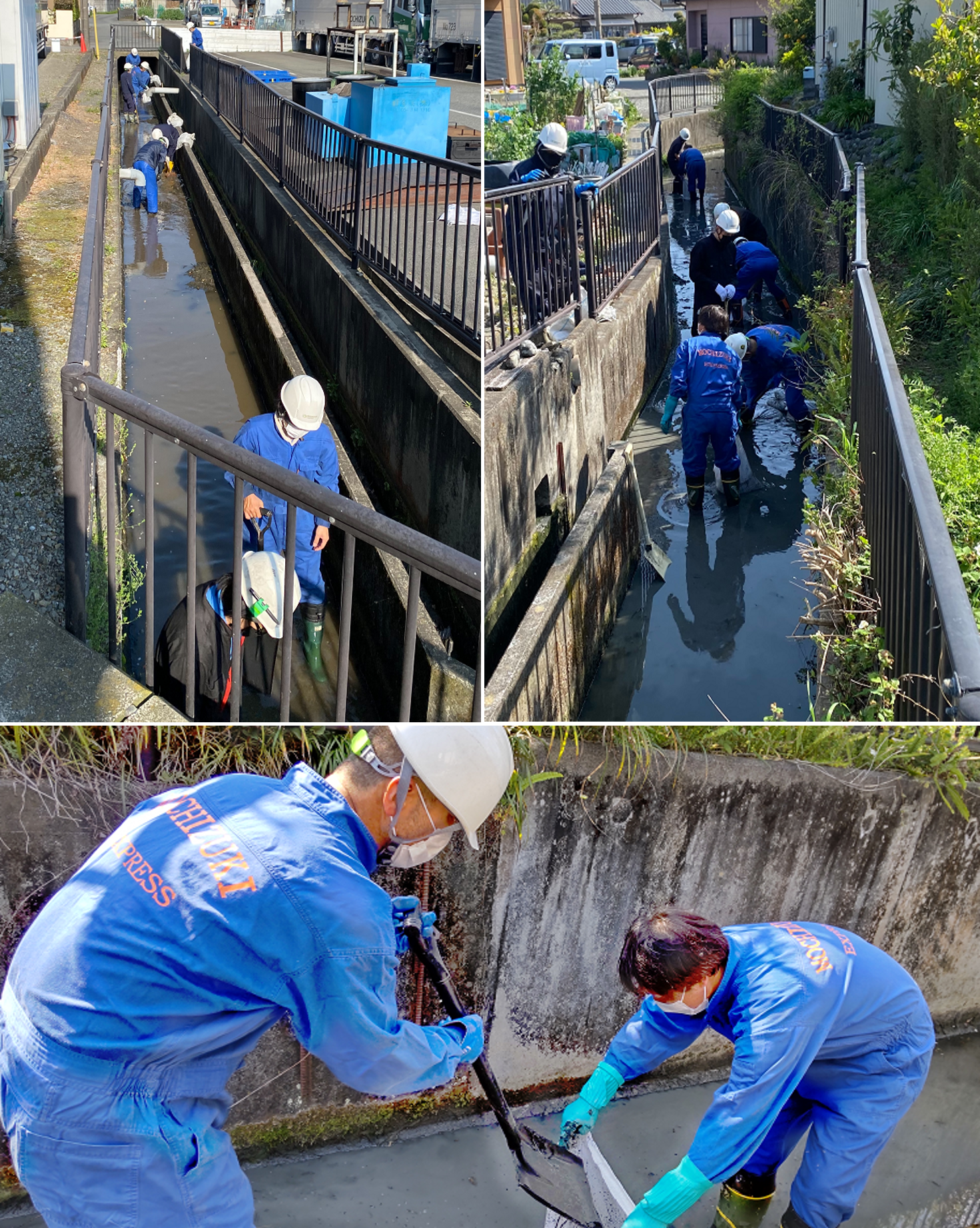 島田本社　川ざらい